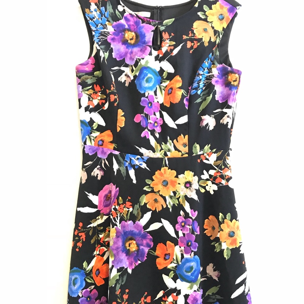 Floral midi dress